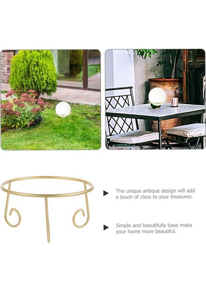 Kristal Küre Sokak Lambası Zarif Dekor Estetik Oda Dekoru Sergileme Rafı Sergileme Rafları Kristal Küre Tutucu Altın (Yurt Dışından) fiyatları