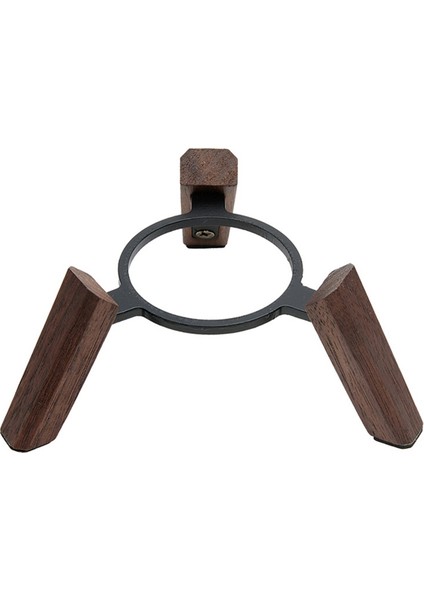 Homepod Mini Ahşap Tutucu Üçayaklı Metal Çerçeveli Gerçek Ahşap Stand Home Pod Mini Hoparlör Kuyusu (Yurt Dışından)