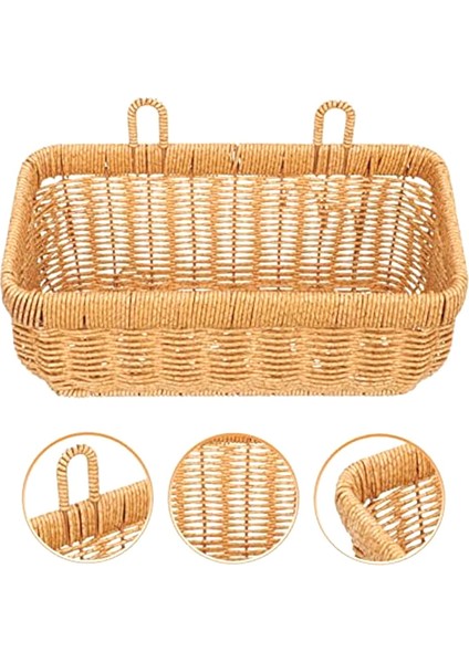 Zencefil Sarımsak Saklama Sepeti Kiler Eşya Düzenleyici Eşya Saklama Kutusu Duvara Monte Sepet Hasır Sarımsak Sepeti-B (Yurt Dışından) modelleri