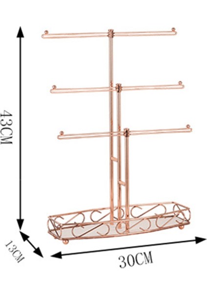 Siyah 3 Katmanlı T Şeklinde Mücevher Rafı Çıkarılabilir Masif Ahşap Tabanlı Yüzük Saklama Kutusu Küpe Kolye Yüzük Mücevher Kutusu (Yurt Dışından) fiyatları