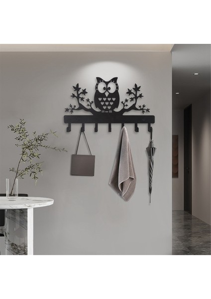 7hooks Baykuş Metal Duvara Monte Metal Anahtarlık Baykuş Anahtar Askısı Madalya Askısı Tasma Askısı Anahtar Düzenleyici Metal Anahtar Kancası (Yurt Dışından) fiyatları