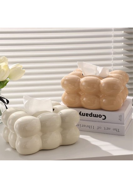 Balon Tasarım Mendil Kutusu Tutucu Kağıt Dağıtıcı Banyo Yemek Masası Şık Mendil Düzenleyici Dekoratif Peçete, E (Yurt Dışından) fiyatları