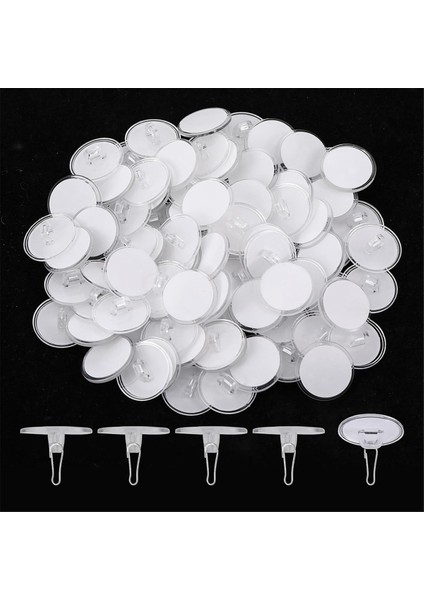 100 Paket Tavan Kancası Yapışkanlı Çıkarılabilir Duvar Askısı, Festival Düğün Noel Dekorasyonu Için 2 cm Disk Yapışkanlı Tavan Kancaları (Yurt Dışından) fiyatları