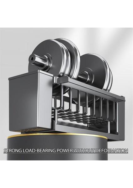 Kendiliğinden Boşalan Lavabo Rafı Sabunluk Süngerlik Bulaşık Bezi Havlu Askısı Filtre Sepeti Mutfak Lavabosu Drenaj Rafı Beyaz (Yurt Dışından) indirimleri