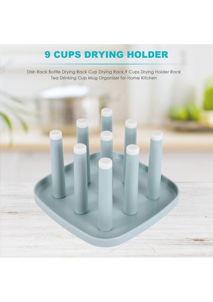 Bulaşıklık, Şişe Kurutmalık, Bardak Kurutmalık, 9 Bardak Kurutmalık, Ev Mutfağı Için Çay Içme Bardağı ve Kupa Düzenleyici (Yurt Dışından) fırsatları