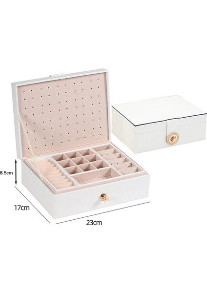 Kadınlar, Kızlar, Erkekler Için Mücevher Kutusu Düzenleyici, Küpe Düzenleyici, Kolye Tutucu, Düzenleyici, Bilezik Saklama Kutusu C (Yurt Dışından) fiyatları