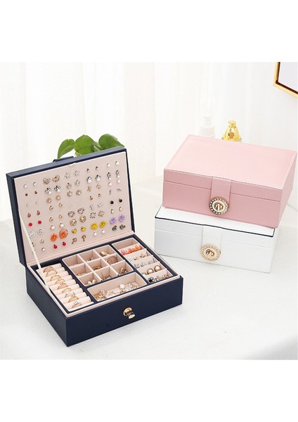 Kadınlar, Kızlar, Erkekler Için Mücevher Kutusu Düzenleyici, Küpe Düzenleyici, Kolye Tutucu, Düzenleyici, Bilezik Saklama Kutusu C (Yurt Dışından) fırsatları