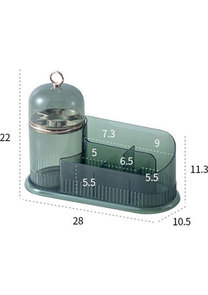 Makyaj Masası Için Makyaj Düzenleyici, Makyaj Tutucu Düzenleyicili Cilt Bakım Düzenleyici, Bölmeli Saklama Kozmetik Vitrinleri, A (Yurt Dışından) modelleri