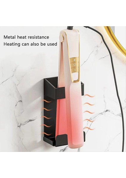 Duvara Monte Saç Düzleştirici Tutucu, Bukle Maşası, Ütü Saklama Rafı, Tıraş Makinesi, Diş Macunu Saklama Rafı, Düzenleyici B (Yurt Dışından) modelleri