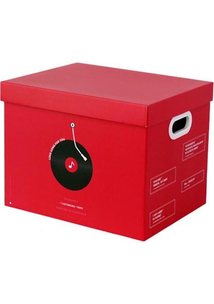 Katlanabilir Küp Düzenleyici Dolap Küp Sepet Kapaklı ve Kulplu Saklama Kabı Ev Için Küp Saklama Düzenleyici Kutu (Yurt Dışından)