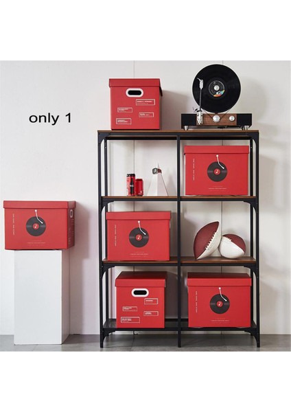 Katlanabilir Küp Düzenleyici Dolap Küp Sepet Kapaklı ve Kulplu Saklama Kabı Ev Için Küp Saklama Düzenleyici Kutu (Yurt Dışından) fırsatları