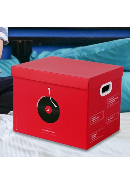 Katlanabilir Küp Düzenleyici Dolap Küp Sepet Kapaklı ve Kulplu Saklama Kabı Ev Için Küp Saklama Düzenleyici Kutu (Yurt Dışından) indirimleri