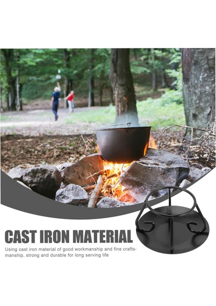 Tutucu Sıcak Tencere Altlığı Açık Ateş Üçayak Leke Çay Ocağı Isıtıcı Kazan Tencere Braketi Çaydanlık Isıtıcı Brülör Halka Standı (Yurt Dışından) fırsatları