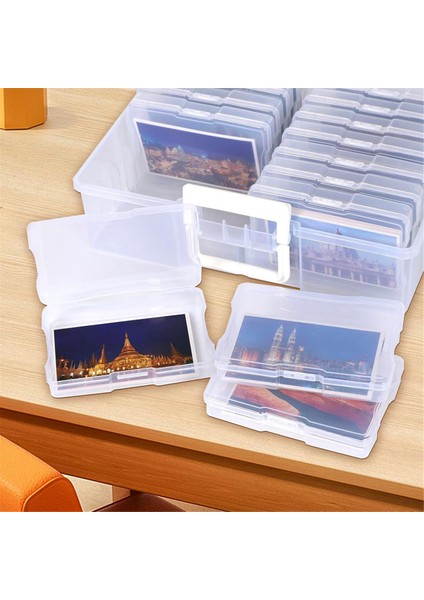 Taşınabilir Fotoğraf Saklama Kutuları, 16 Iç Bölmeli, 1600'E Kadar Kapasiteli 4x6 Inç Fotoğraf, Tohumlar ve Ofis Malzemeleri Için (Yurt Dışından) fırsatları