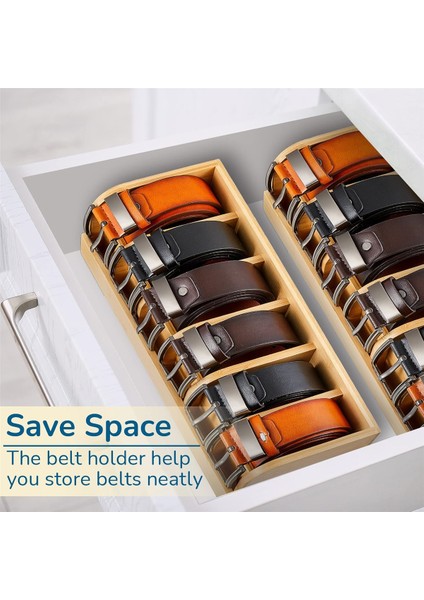 Çekmece, Kemer Askısı, Kemer Saklama Düzenleyici, Bölmeli Kemer Tutucu, Dolap ve Kemer Düzenleyici (Yurt Dışından) fırsatları