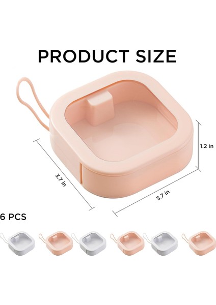 Adet Taşınabilir Saç Tokası Düzenleyici Seyahat Saklama Kapları Istiflenebilir Kutu Pamuklu Çubuk Saç Tokaları Küpeler Için (Yurt Dışından) modelleri