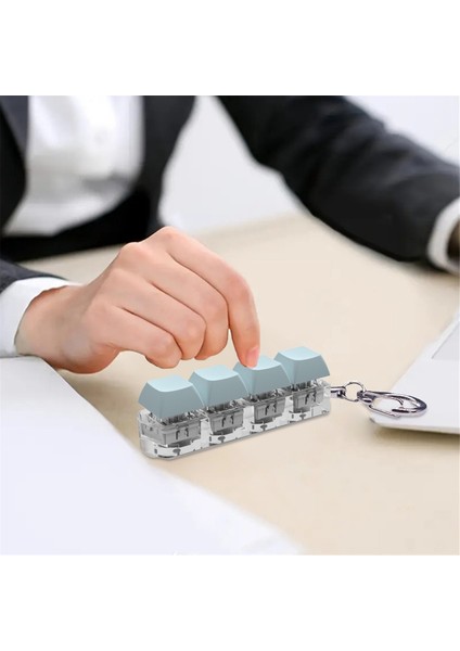 Klavye Tuş Oyuncakları, Parti Stresini Gideren Kendin Yap Fidget Tuş Başlıkları, Fidget Anahtarlıkları, Mor Klavye Anahtarlıkları (Yurt Dışından) fırsatları