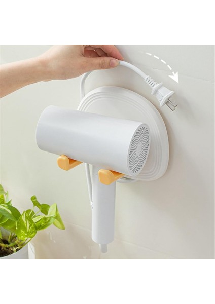 Duvara Monte Saç Kurutma Makinesi Tutucu, Saç Kurutma Makinesi Rafı, Saç Kurutma Makinesi Saklama Rafı, Duvara Monte Saç Kurutma Makinesi Rafı Beyaz (Yurt Dışından) fırsatları
