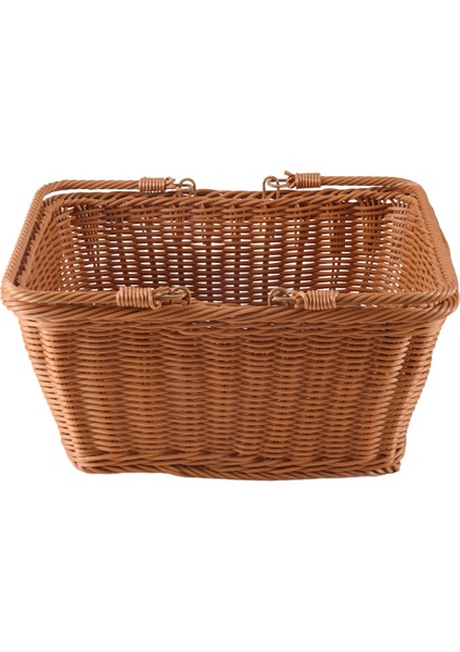 Dayanıklı Yapay Rattan El Yapımı Taşınabilir Piknik Sepeti Rattan Dokuma Süpermarket Alışveriş Sepeti Rattan Sepet (Yurt Dışından) modelleri
