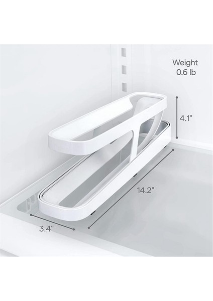 Adet Otomatik Kaydırmalı Yumurta Rafı Tutucu Saklama Kutusu Yumurta Sepeti Konteyner Düzenleyici Açılır Buzdolabı (Yurt Dışından) indirimleri