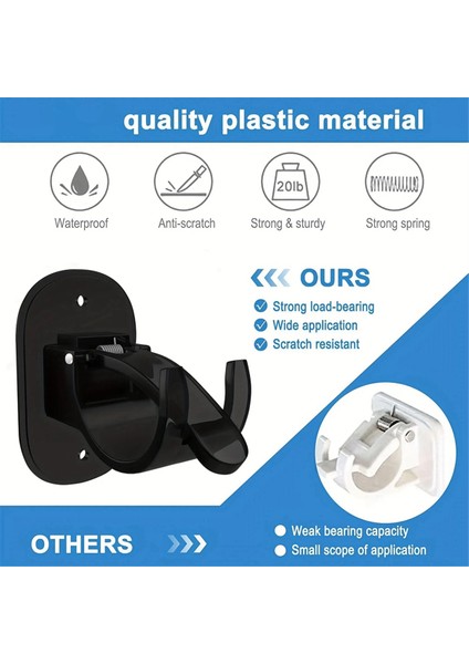 Adet Perde Çubuğu Braketi, Delme Gerektirmeyen Perde Çubuğu Tutucuları, Kendinden Yapışkanlı Perde Çubuğu Kancaları, Çivi Gerektirmeyen Ayarlanabilir, C (Yurt Dışından) modelleri