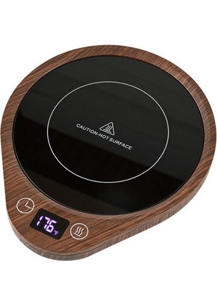 Termostatik Bardak Altlığı Üç Hızlı Ayarlanabilir Isı Yalıtımlı Bardak Altlığı Sıcak Bardak Altlığı Kahve Isıtma Pedi (Abd Fişi) (Yurt Dışından)