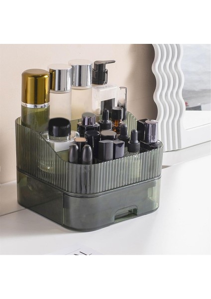 Istiflenebilir Çekmeceli Makyaj Düzenleyici Tezgah Üstü Makyaj Masası Kozmetik Düzenleyiciler Cilt Bakımı Parfümler Losyonlar Rujlar C (Yurt Dışından) modelleri