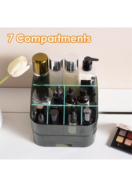 Istiflenebilir Çekmeceli Makyaj Düzenleyici Tezgah Üstü Makyaj Masası Kozmetik Düzenleyiciler Cilt Bakımı Parfümler Losyonlar Rujlar C (Yurt Dışından) fırsatları