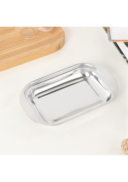 Tereyağı Kabı - Beyaz Tereyağı Buzdolabı Saklama Kabı Tereyağı Saklama Kutusu, Kapaklı Metal Tereyağı Kutusu (Yurt Dışından) indirimleri