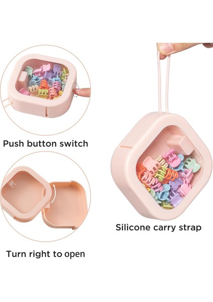 Adet Taşınabilir Saç Tokası Düzenleyici Seyahat Saklama Kapları Istiflenebilir Kutu Pamuklu Çubuk Saç Tokaları Küpeler Için (Yurt Dışından) indirimleri