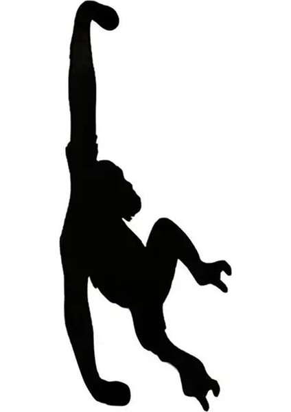 Duvara Monte Anahtarlık Oda Dekoru Duvar Anahtar Askısı Tasma Askısı Retro Duvara Monte Hayvan Anahtar Kancası Maymun (Yurt Dışından)