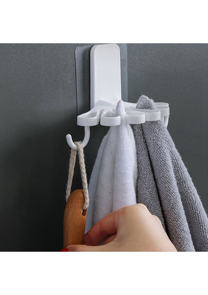 Mutfak Çiçek Şeklinde Bez Askısı, Kancalı Depolama Düzenleyici, Duvara Monte, Delme Gerektirmeyen Spatula, Kaşık Askısı, Havlu Rafı C (Yurt Dışından) modelleri