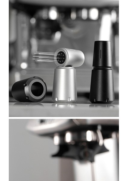 Espresso Kahve Tamper Paslanmaz Çelik Iğneler Toz Karıştırıcı Dağıtıcı Düzleştirici Wdt Araçları Kafe Karıştırma Aksesuarları-B (Yurt Dışından) fırsatları