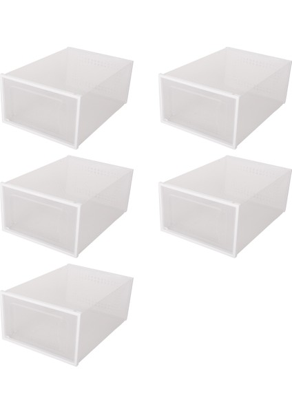 Şeffaf Ayakkabı Kutusu Saklama Kutusu Çekmece Tipi Plastik Ayakkabı Rafı Şeffaf Ayakkabı Dolabı Online Ünlü Ayakkabı Beyazı (Yurt Dışından) modelleri