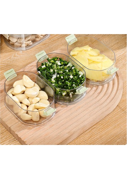 Kapaklı 3 Katlı Gıda Saklama Kapları Plastik Çıkarılabilir Istiflenebilir Silikon Halka Sızdırmaz Hava Geçirmez Gıda Saklama Kutusu (Yurt Dışından) indirimleri