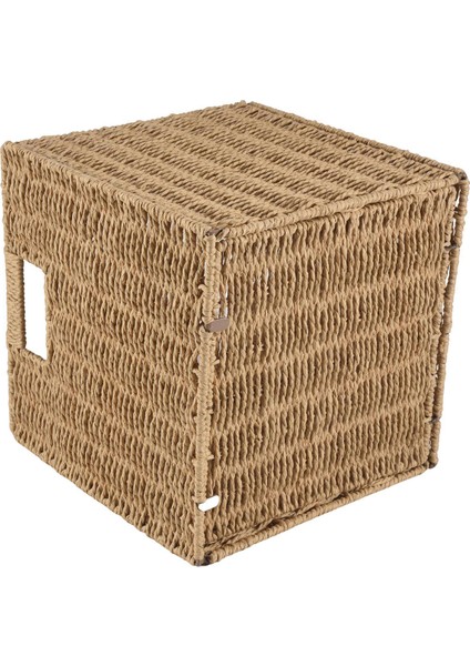 Dolaplar, Kiler, Banyo ve Çamaşır Odası Için Saplı Dokuma Denizotu Çiftlik Evi Mutfak Depolama Düzenleyici Sepet Kutusu (Yurt Dışından) fiyatları