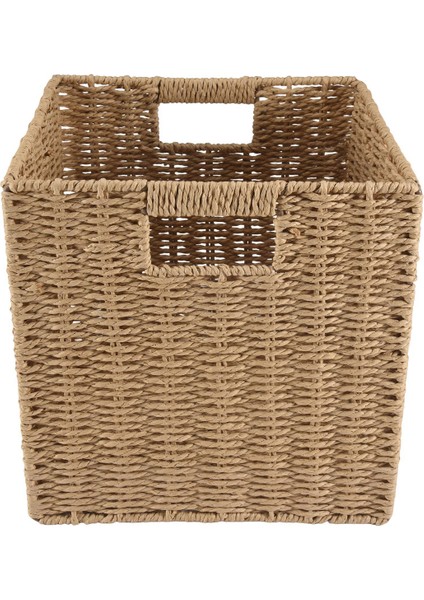 Dolaplar, Kiler, Banyo ve Çamaşır Odası Için Saplı Dokuma Denizotu Çiftlik Evi Mutfak Depolama Düzenleyici Sepet Kutusu (Yurt Dışından) indirimleri