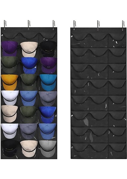 Kapı Üstü 24 File Cepli Askılı Dolap Girişi Orta Boy Ayakkabılık Ayakkabı Rafı (Yurt Dışından) modelleri