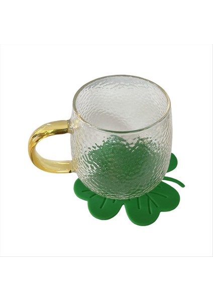 Adet St. Patrick Günü Bardak Altlığı Silikon Yeşil Içecek Bardak Altlıkları Kaymaz Yalıtım Çay Fincanı Altlıkları Kahve Bardak Altlıkları (Yurt Dışından) fırsatları