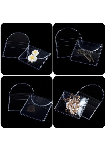 100 Adet Tek Cepli Madeni Para Çevirme, 2 Inç Bireysel Şeffaf Plastik Kovan Tutucular Madeni Para Tutucu Küçük Madeni Para Kovanları (Yurt Dışından) fırsatları