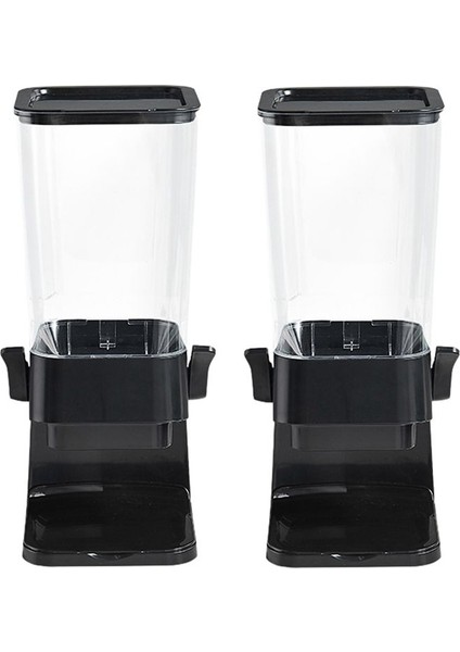 2 Adet Tezgah Üstü Dağıtıcı Vazgeçilmez Tezgah Üstü Kap Şeker Dağıtıcısı Için Tezgah Üstü Kap, Siyah (Yurt Dışından)