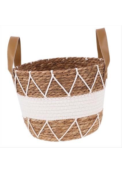 Oturma Odası, Yatak Odası, Banyo Için Boho Dekoratif Saklama Sepeti, Yastıklar, Havlular ve Ayakkabılar Için Dokuma Battaniye Sepeti (Yurt Dışından)