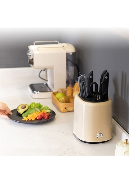 Mutfak Eşyası Tutucu Bıçak Bloğu Abs Süzgeç Saklama Kutusu Kaşık Çatal Çubuk Mutfak Düzenleyici Yeşil (Yurt Dışından) modelleri