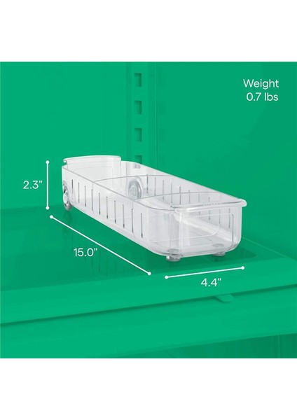 2'li Buzdolabı Çekmecesi Saklama Kutusu Mutfak Dondurucu Bölmesi Saklama Kutusu Çeşitli Eşya Saklama Kutusu (Küçük) (Yurt Dışından) fiyatları