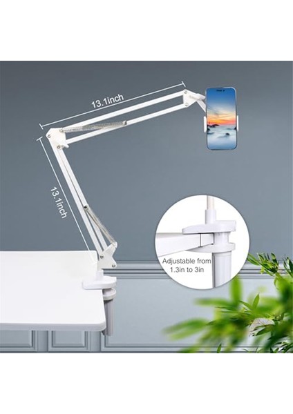 Masaüstü Kurulumuna Uygun 360° Dönebilen Tablet Standı, Nakış Kasnağı Standı, Ofis Masası Için Mobil Stand (Yurt Dışından) modelleri