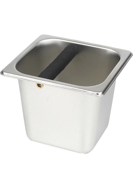Kapasite Kahve Telvesi Kovası Paslanmaz Çelik Süt Kafe Kahve Dükkanı Telvesi Vurma Kutusu (Yurt Dışından)