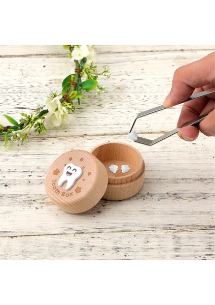 Oymalı Peri Kutusu, Kayıp Dişler Için Ahşap Diş Saklama Kutusu, Erkek Kız Çocuk Doğum Günü Için Sevimli Diş Tutucu (Yurt Dışından) modelleri