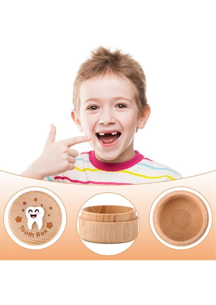 Oymalı Peri Kutusu, Kayıp Dişler Için Ahşap Diş Saklama Kutusu, Erkek Kız Çocuk Doğum Günü Için Sevimli Diş Tutucu (Yurt Dışından) fırsatları