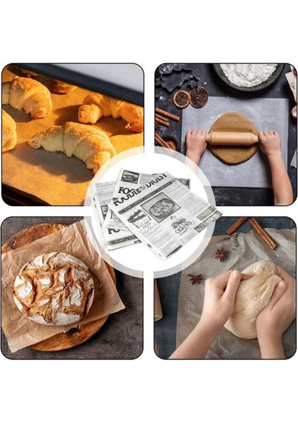 100 Adet Pişirme Kağıdı, Ekmek Kağıdı, Patates Kızartması Içeren Sosis Tepsisi Kaplaması, Hamburger Sandviç, Emici Kağıt (Yurt Dışından) modelleri