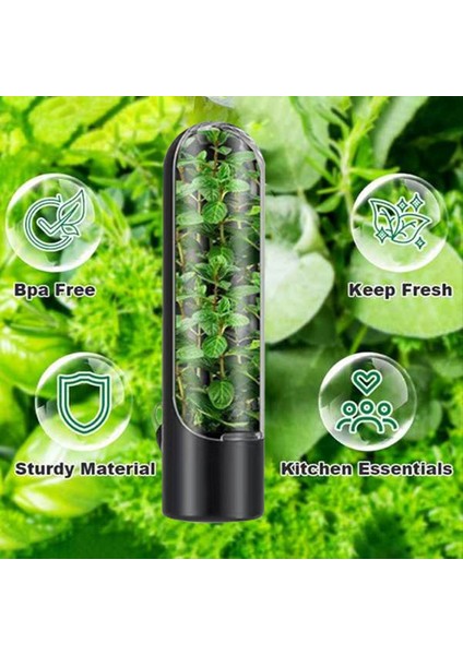 1 Adet Buzdolabı Için Ot Saklama Kabı, Kişniş Maydanoz Kuşkonmaz Için Ot Saklama Kabı (Yurt Dışından) modelleri